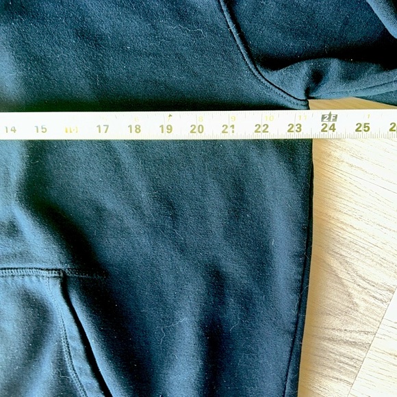 Goodfellow Hoodie XL Black with Front Pocket - Picture 4 of 8